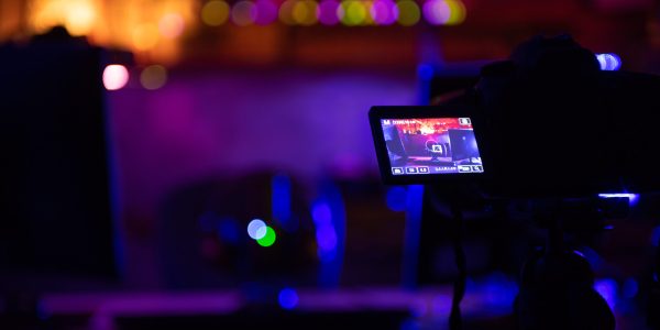 vlogger editing video create content for upload on social media